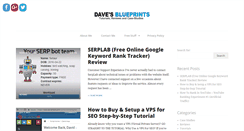 Desktop Screenshot of davesblueprints.com